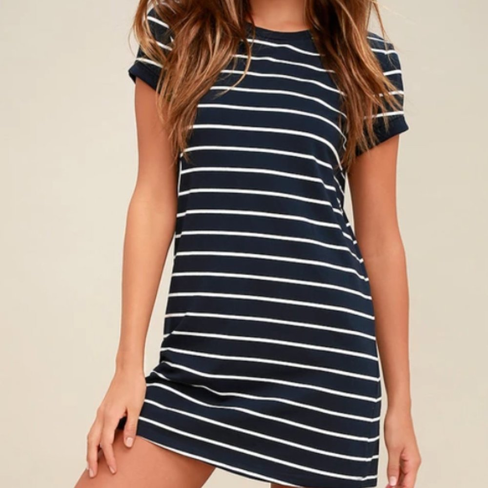 Striped T-shirt Dress